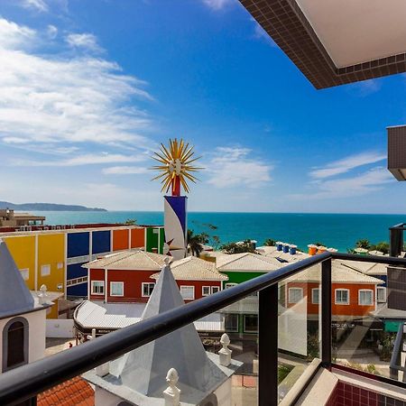 Aion Suites 303 - Lindo Apartamento Com Vista Para O Mar, A 60M Da Praia De Bombinhas, Com Piscina E Academia No Rooftop. Eksteriør bilde