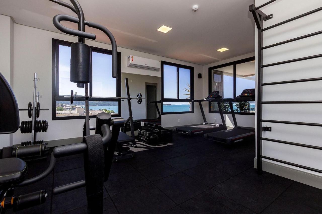 Aion Suites 303 - Lindo Apartamento Com Vista Para O Mar, A 60M Da Praia De Bombinhas, Com Piscina E Academia No Rooftop. Eksteriør bilde