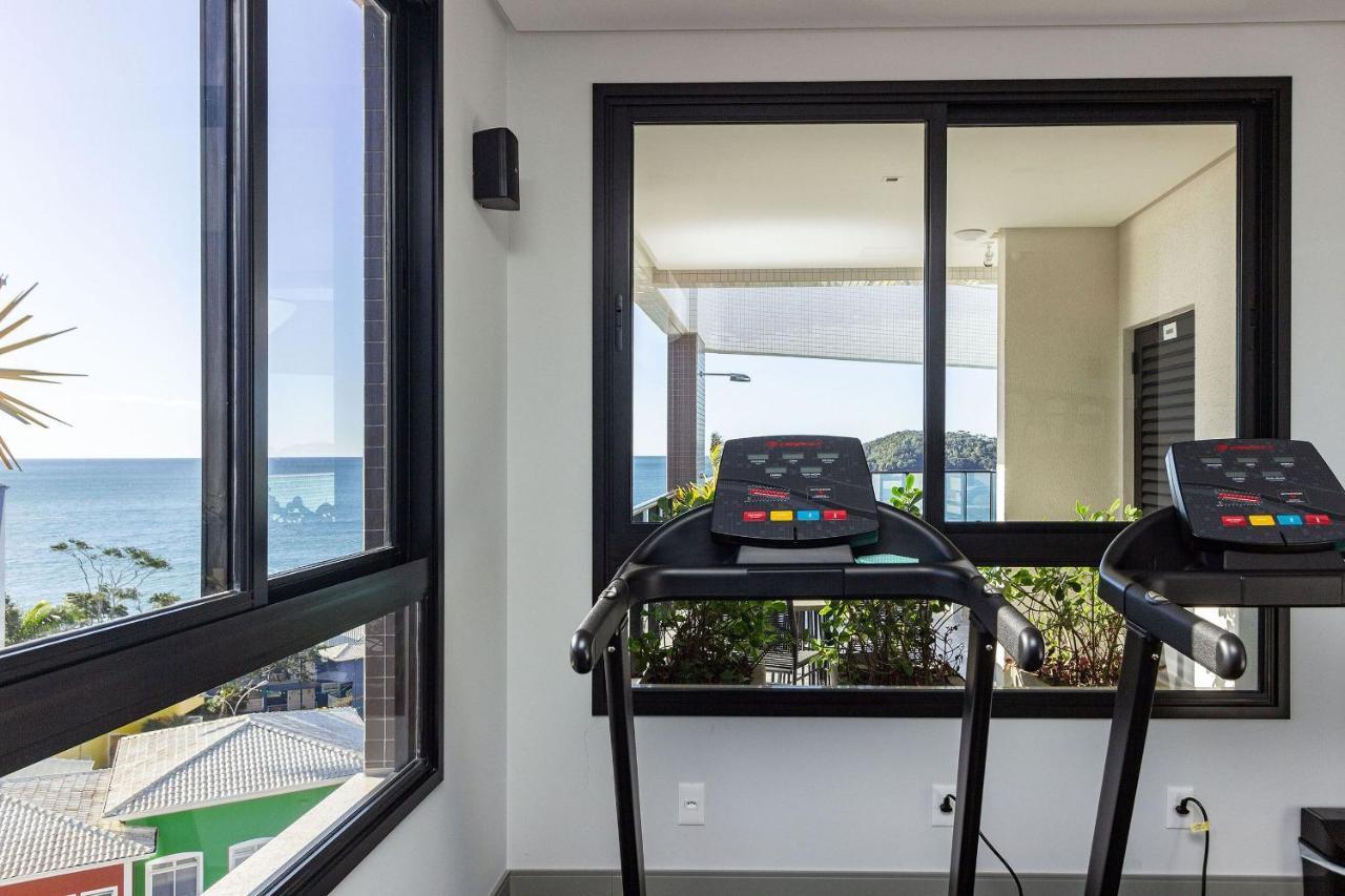 Aion Suites 303 - Lindo Apartamento Com Vista Para O Mar, A 60M Da Praia De Bombinhas, Com Piscina E Academia No Rooftop. Eksteriør bilde